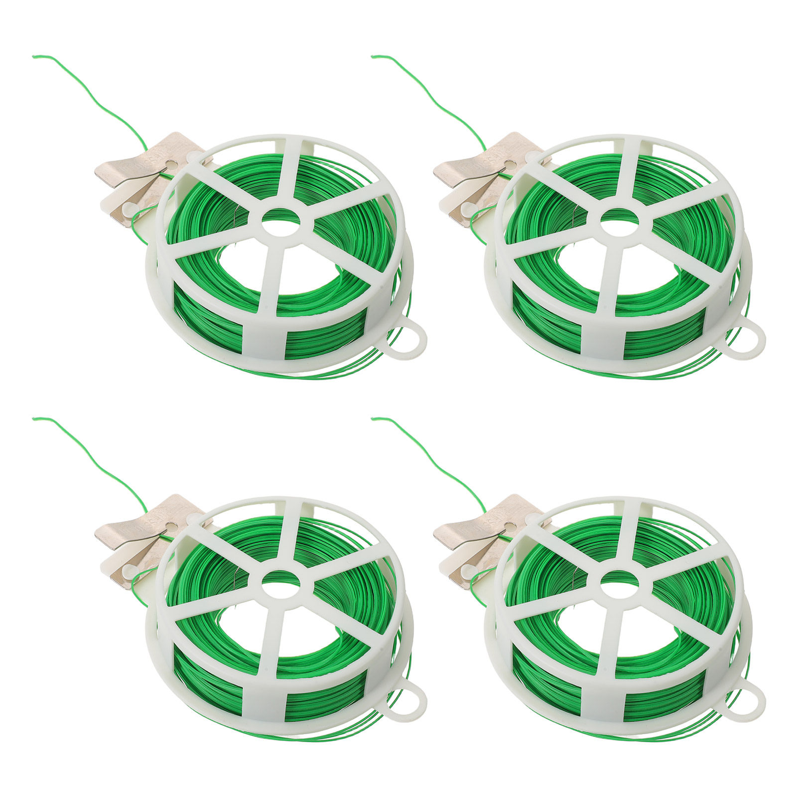 4 Rolls Green Plastic Coated H - Vine Climbing Plastic review and price
